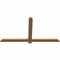Ekena Millwork Eugene Smooth Timber Gable Bracket, Western Red Cedar, 60"W x 32"H x 1 1/2"D x 3 1/2"F, 13/12 Pitch GBW060X32X0204EUG00SWR - alternate 4